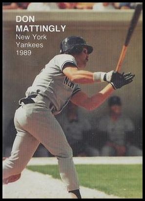 1989 Broder Baseball's Best Two (unlicensed) 12 Don Mattingly